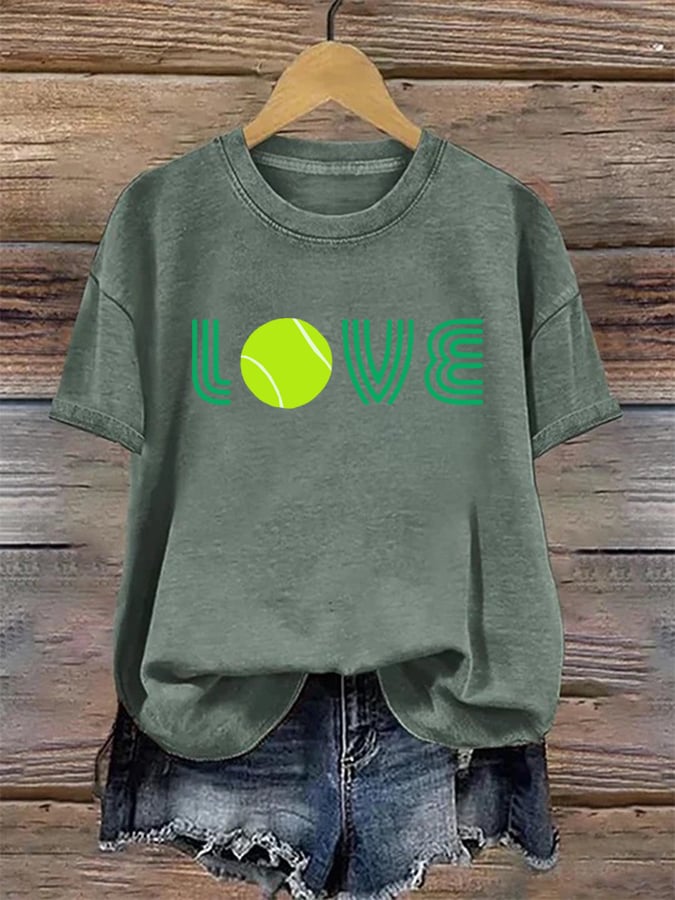 Women's tennis Printed T-Shirt