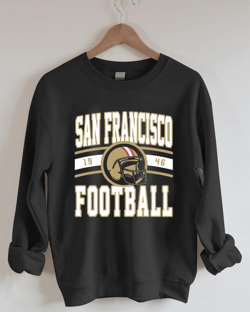 San Francisco Football Crewneck Sweatshirt