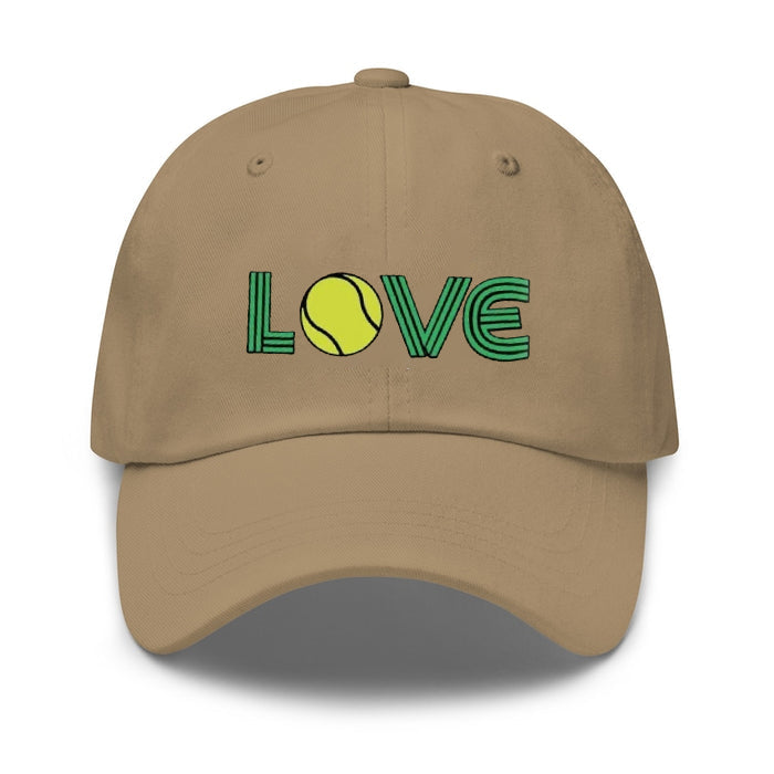 Love Tennis Baseball Hat