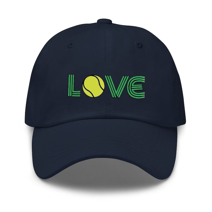 Love Tennis Baseball Hat