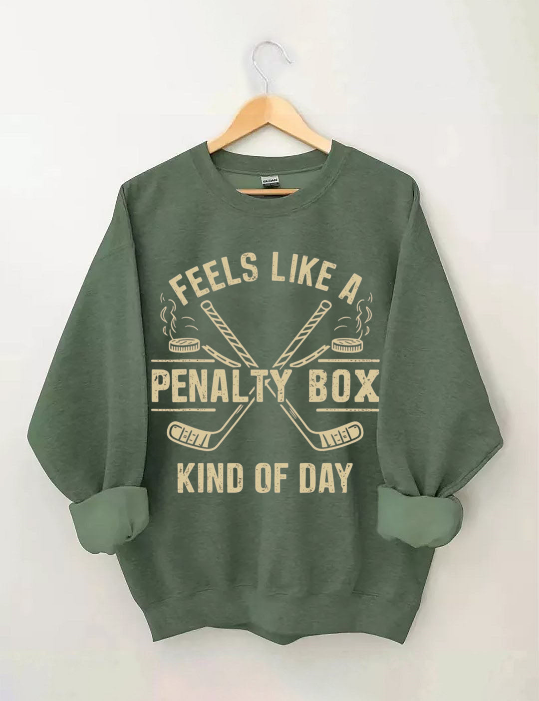 Hockey Penalty Box Sweatshirt.