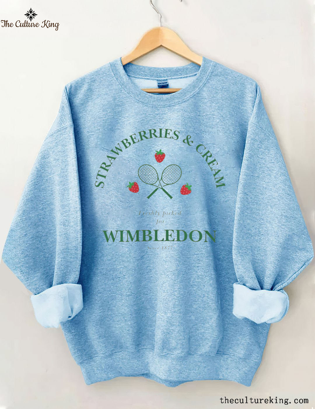 WIMBLEDON Strawberries & Cream Tennis Sweatshirt