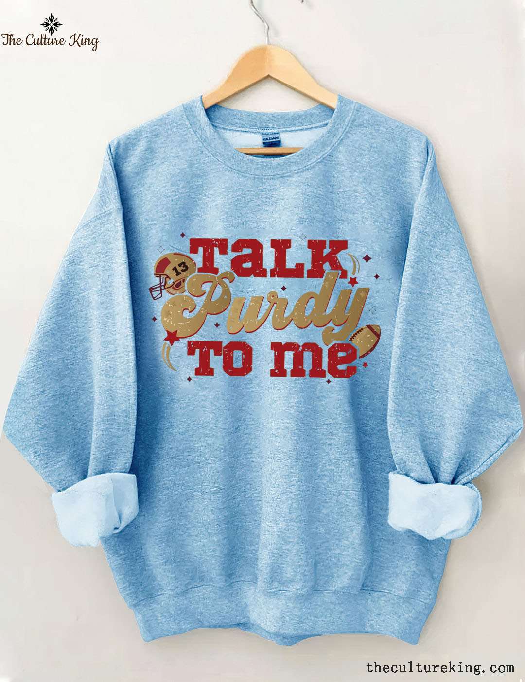 Talk Purdy To Me Football Sweatshirt