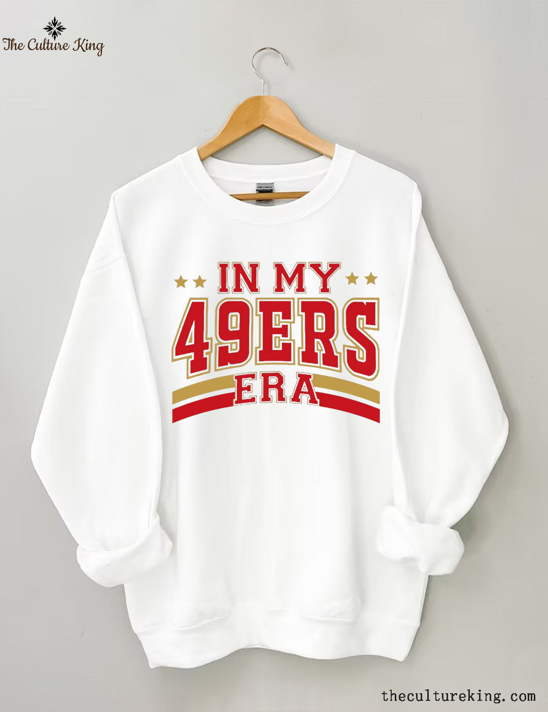 In My 49ers era, Football Sweatshirt