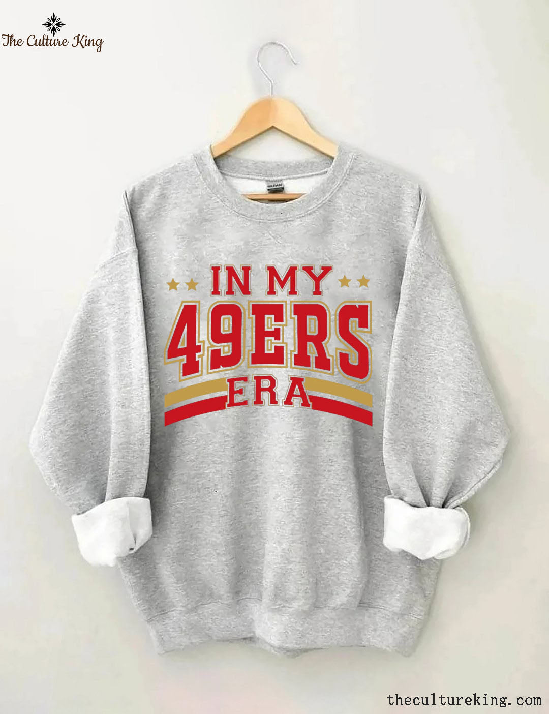 In My 49ers era, Football Sweatshirt