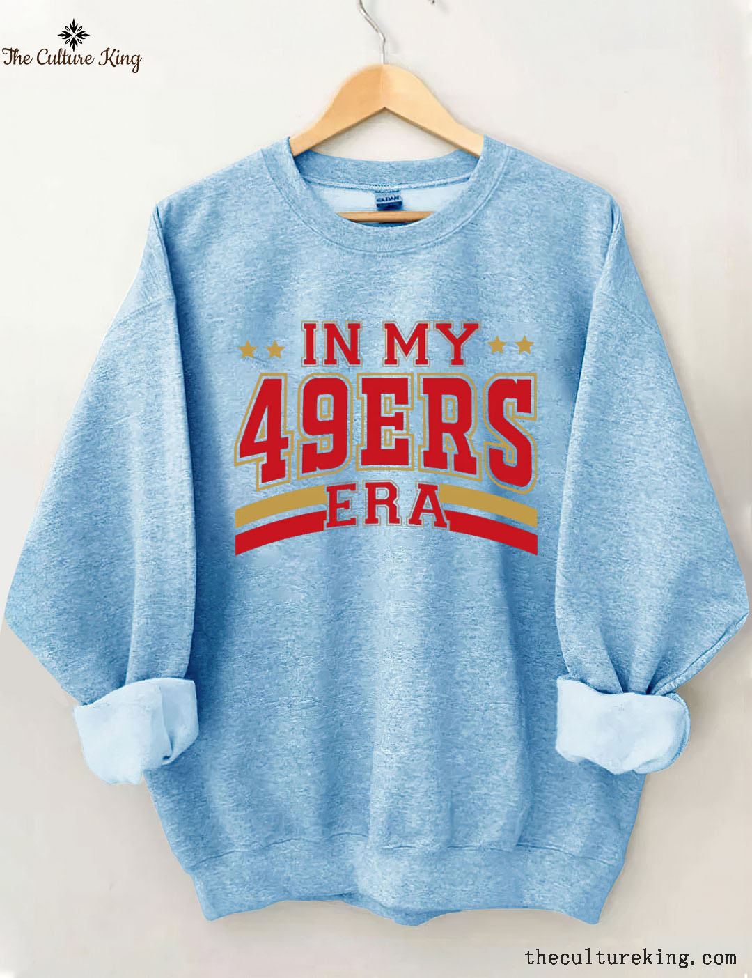 In My 49ers era, Football Sweatshirt