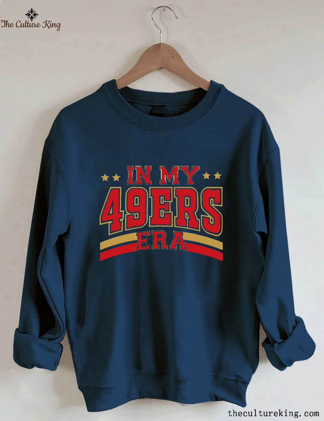 In My 49ers era, Football Sweatshirt