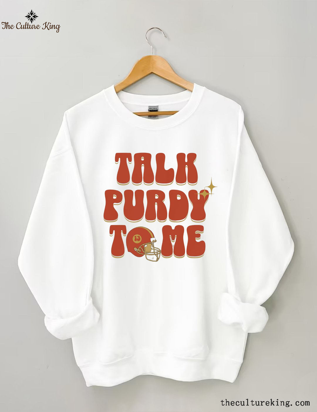 Talk Purdy To Me Football Sweatshirt