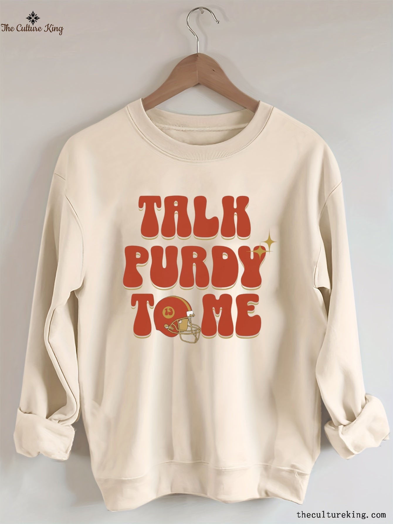 Talk Purdy To Me Football Sweatshirt