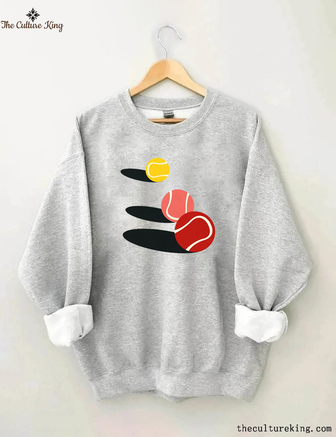 3 Tennis Balls  Sweatshirt