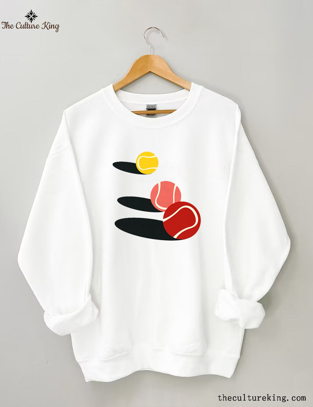 3 Tennis Balls  Sweatshirt