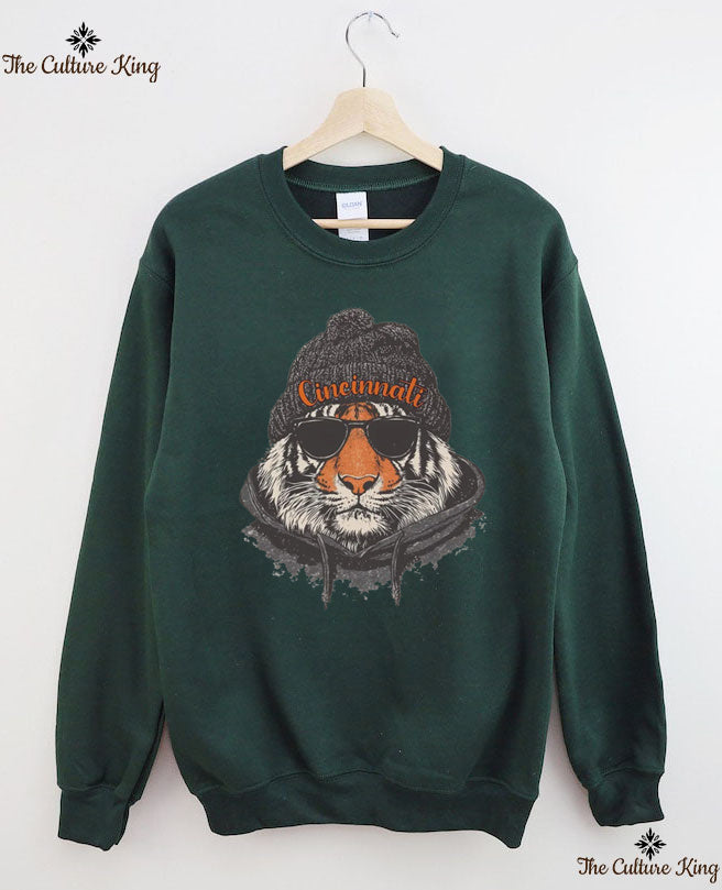 Cincinnati Mascot Game Day Football Sweatshirt