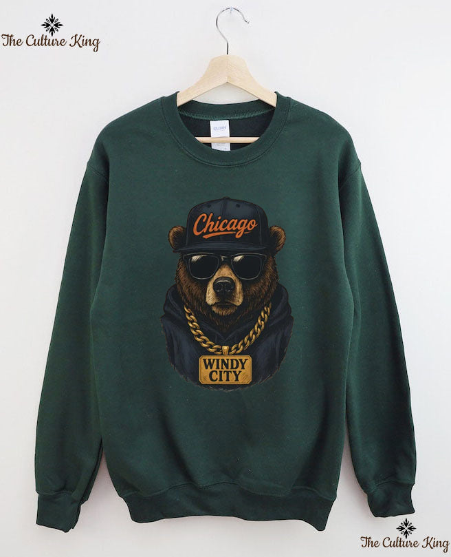 Chicago Bears Mascot Game Day Football Sweatshirt