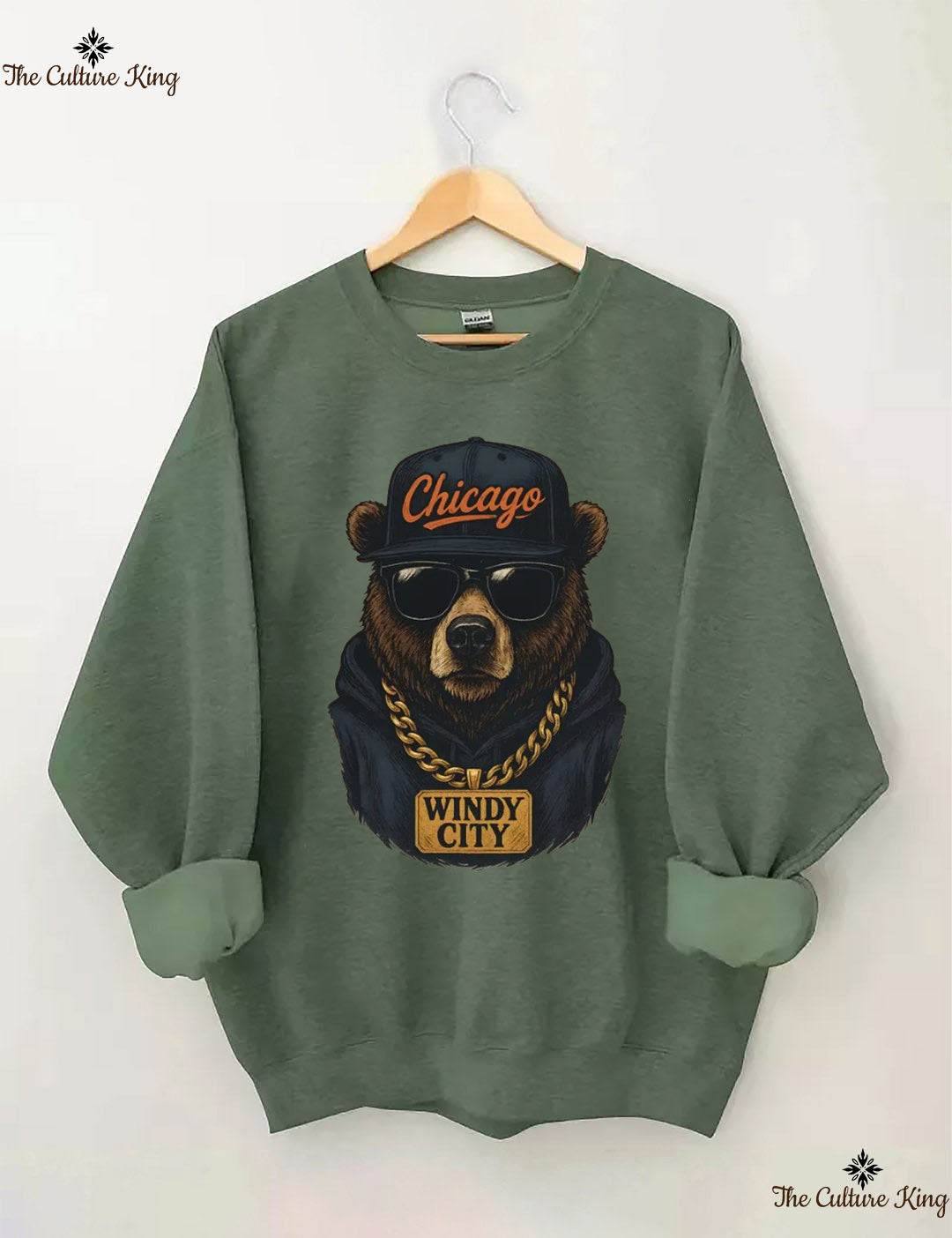Chicago Bears Mascot Game Day Football Sweatshirt