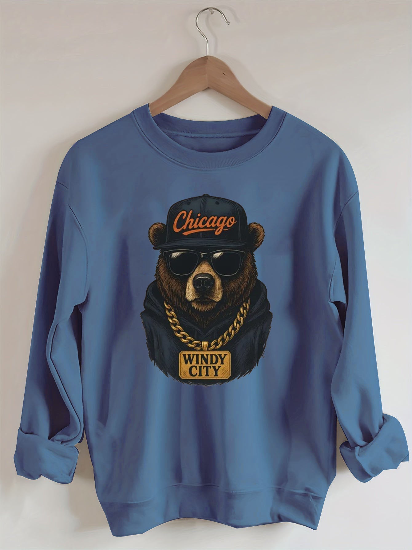 Chicago Bears Mascot Game Day Football Sweatshirt