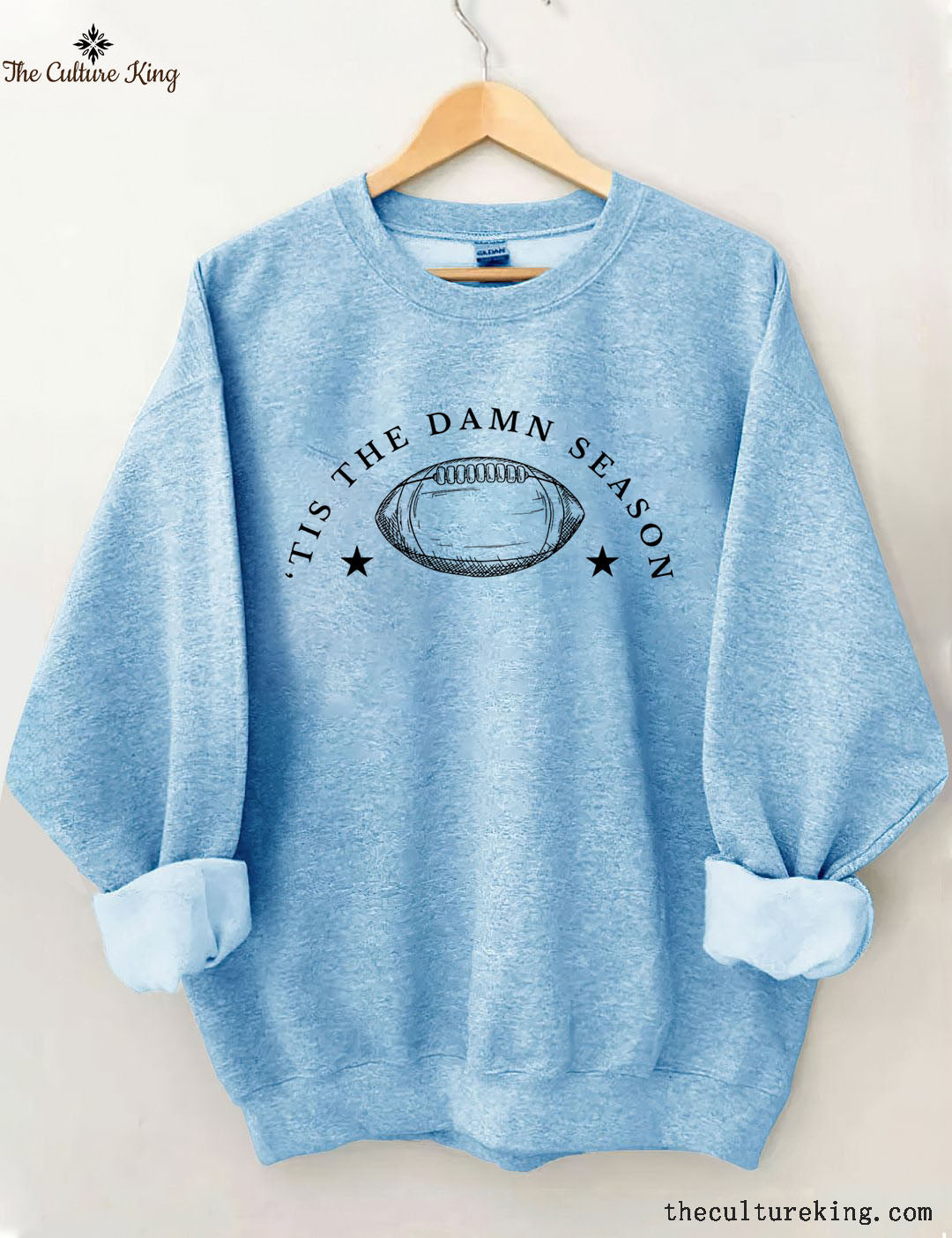 Tis The Damn Season Football Sweatshirt