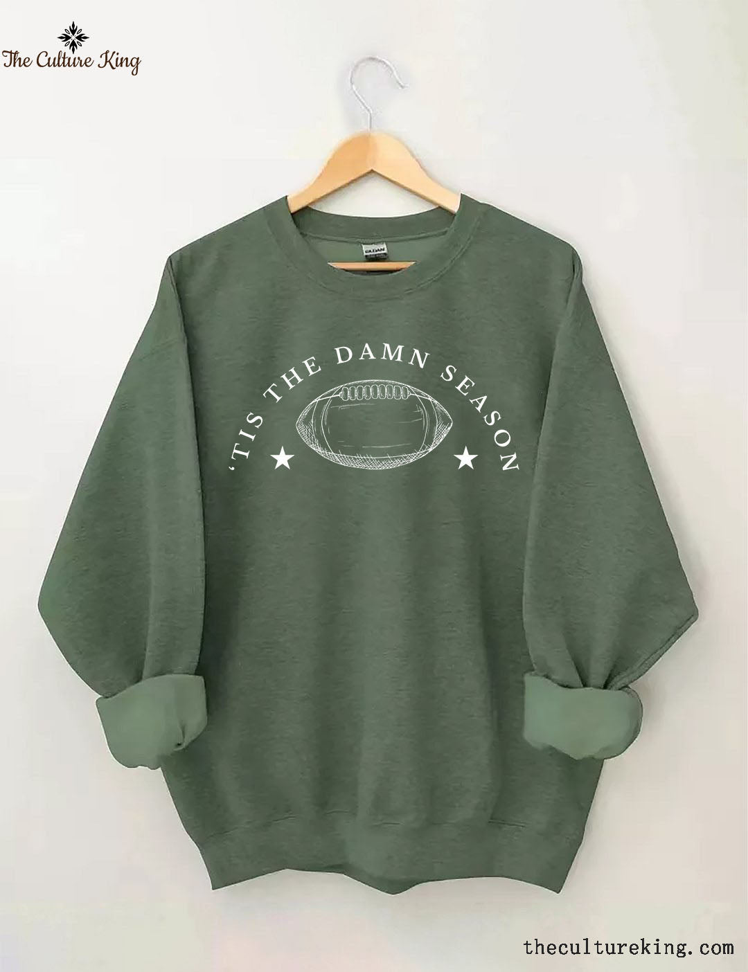 Tis The Damn Season Football Sweatshirt