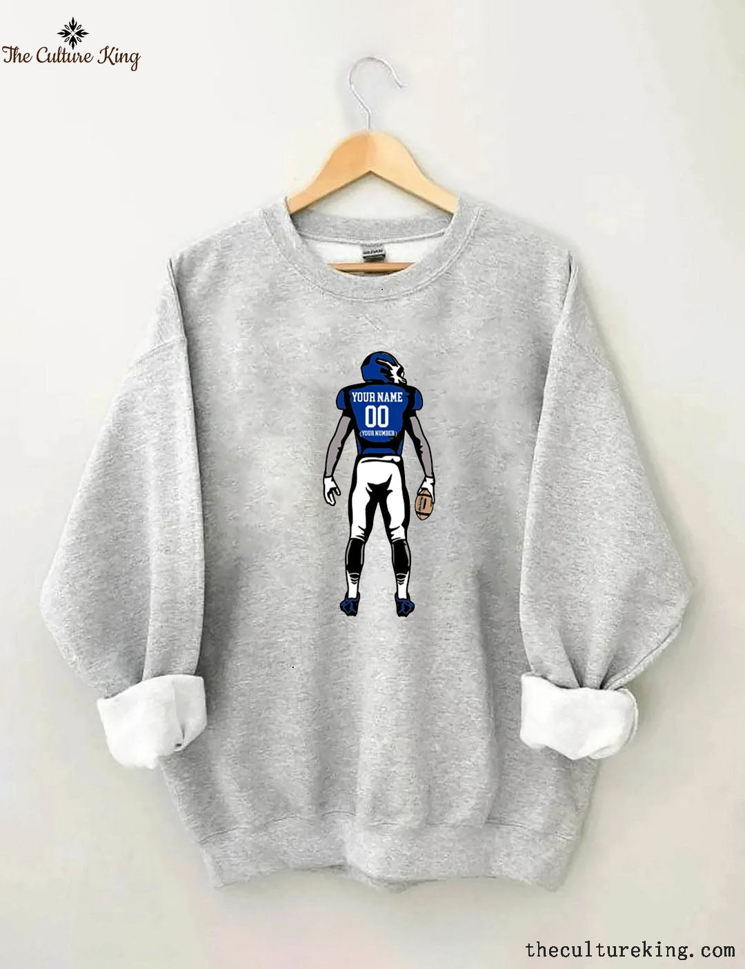 Custom Football Season Sweatshirt