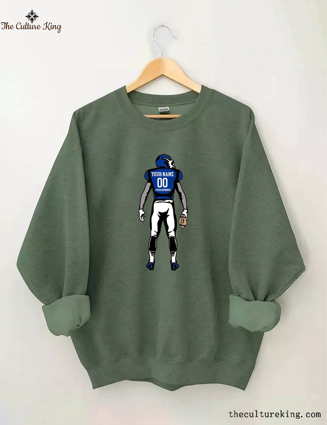 Custom Football Season Sweatshirt