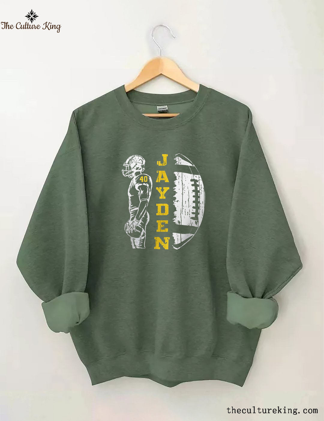 Personalized Football Sweatshirt