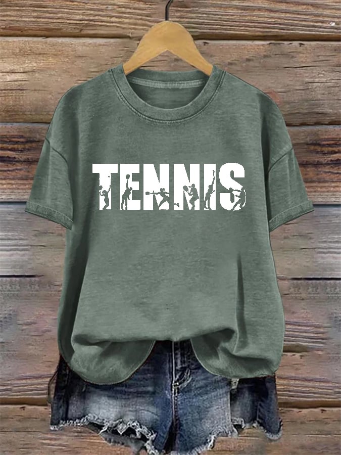 Women's Apres Tennis Print T-shirt