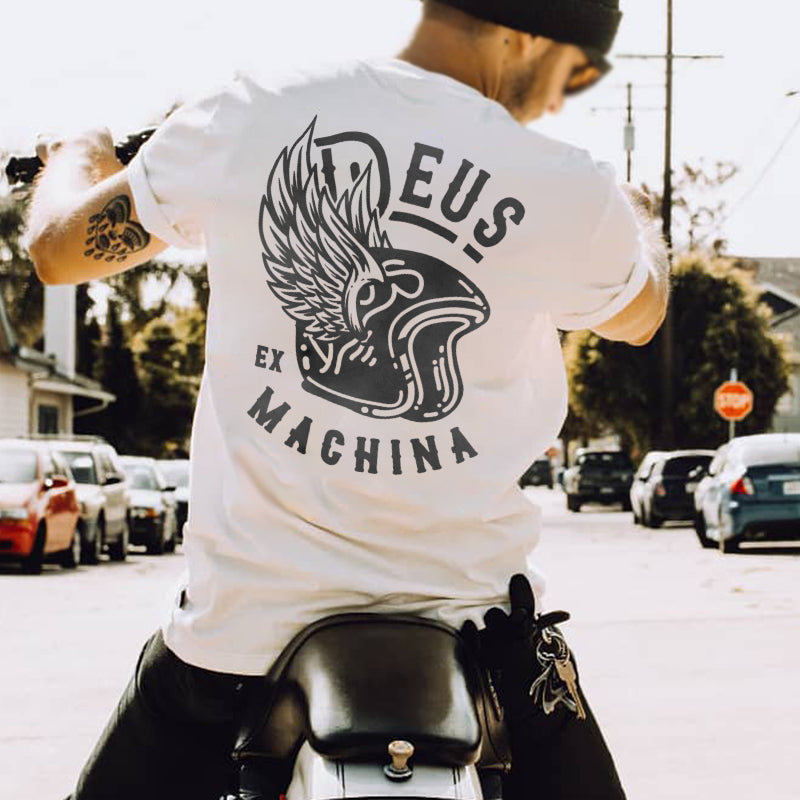 Deus ex machina printed designer t-shirt