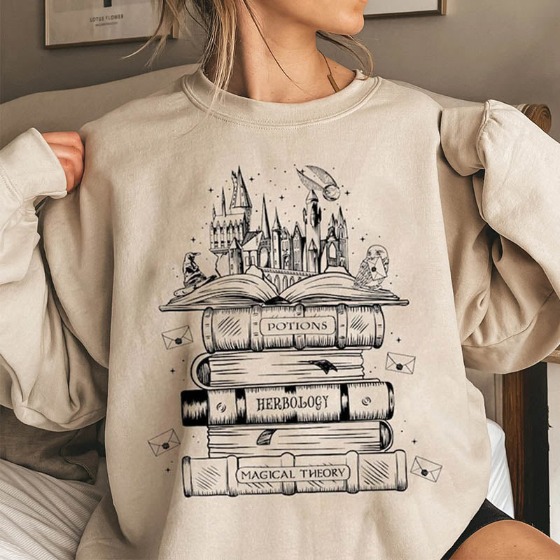 HP Wizard Castle Book Sweatshirt