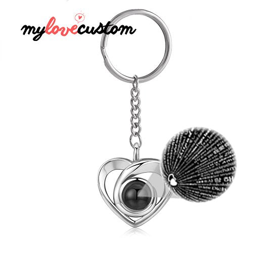 MyLoveCustom™  100 Language I Love You Projection Necklace Gift Box