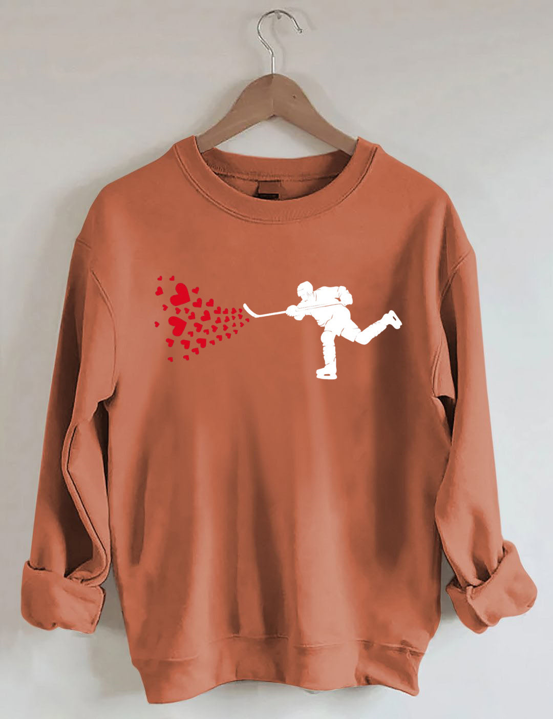 Ice Hockey Hearts Sweatshirt