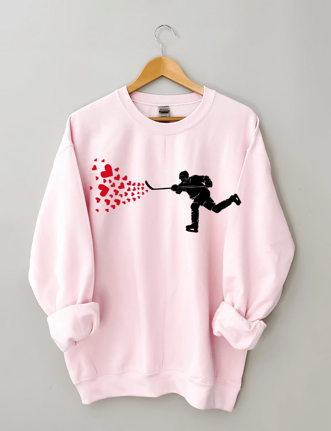 Ice Hockey Hearts Sweatshirt