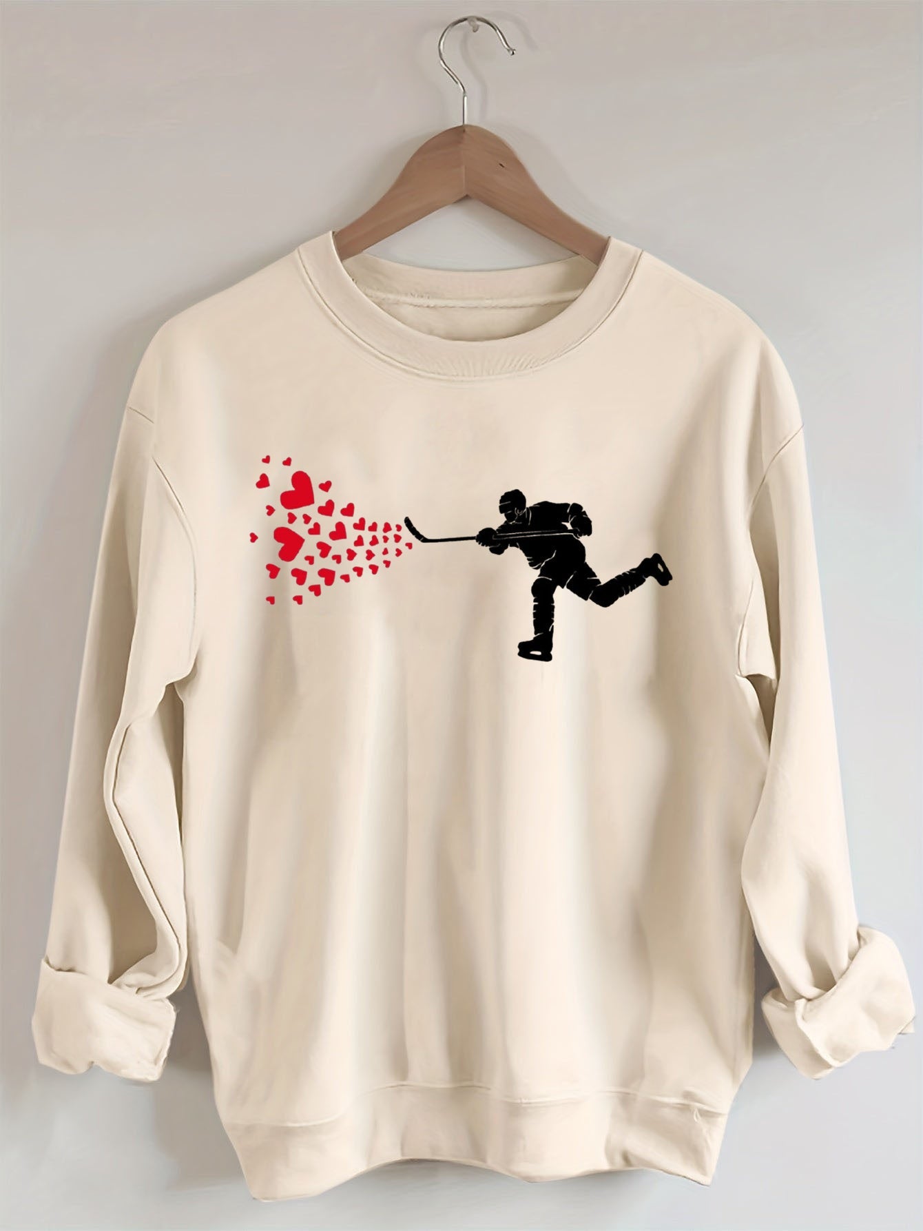 Ice Hockey Hearts Sweatshirt