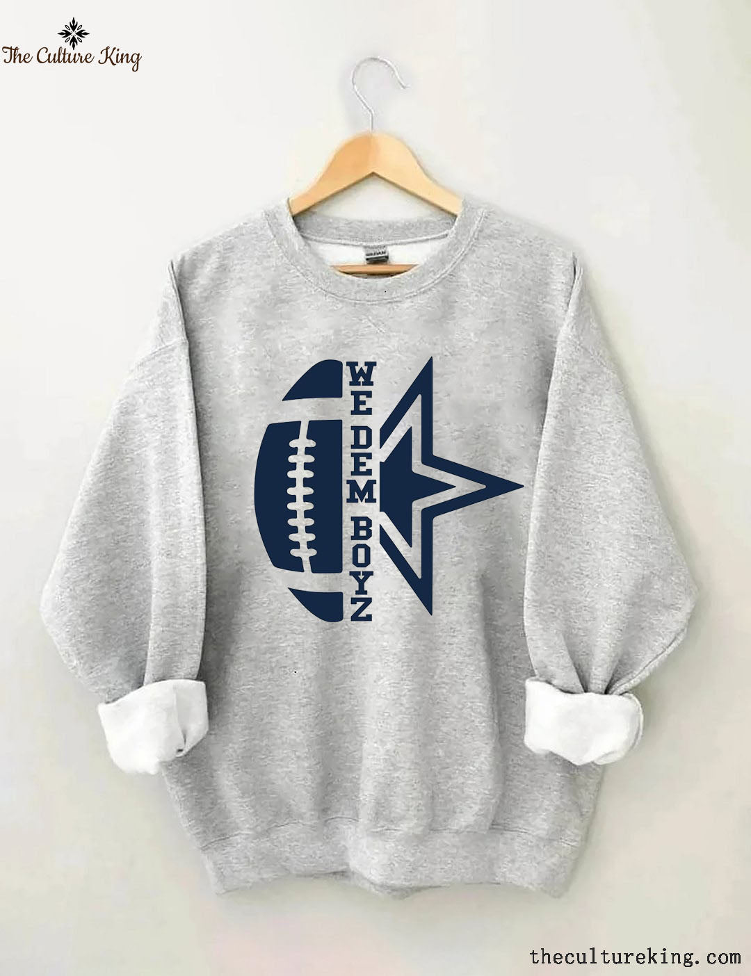 We Dem Boyz Star Cowboys Football Sweatshirt