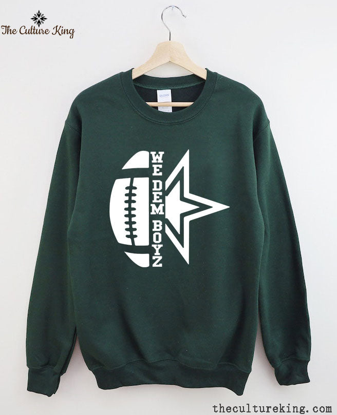 We Dem Boyz Star Cowboys Football Sweatshirt