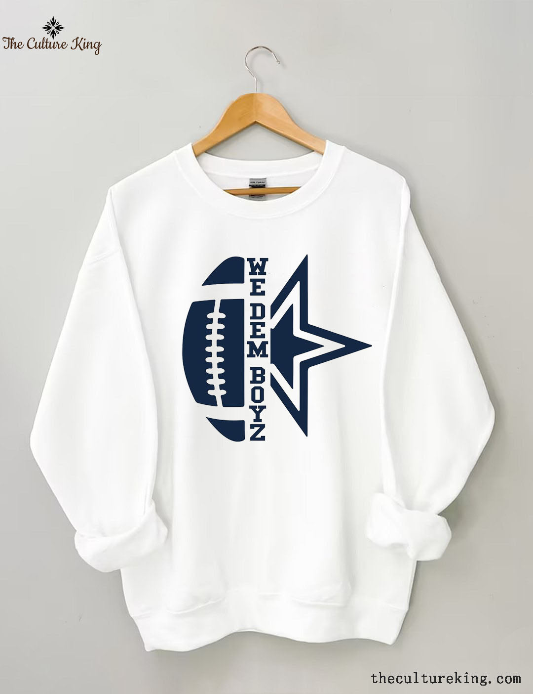 We Dem Boyz Star Cowboys Football Sweatshirt