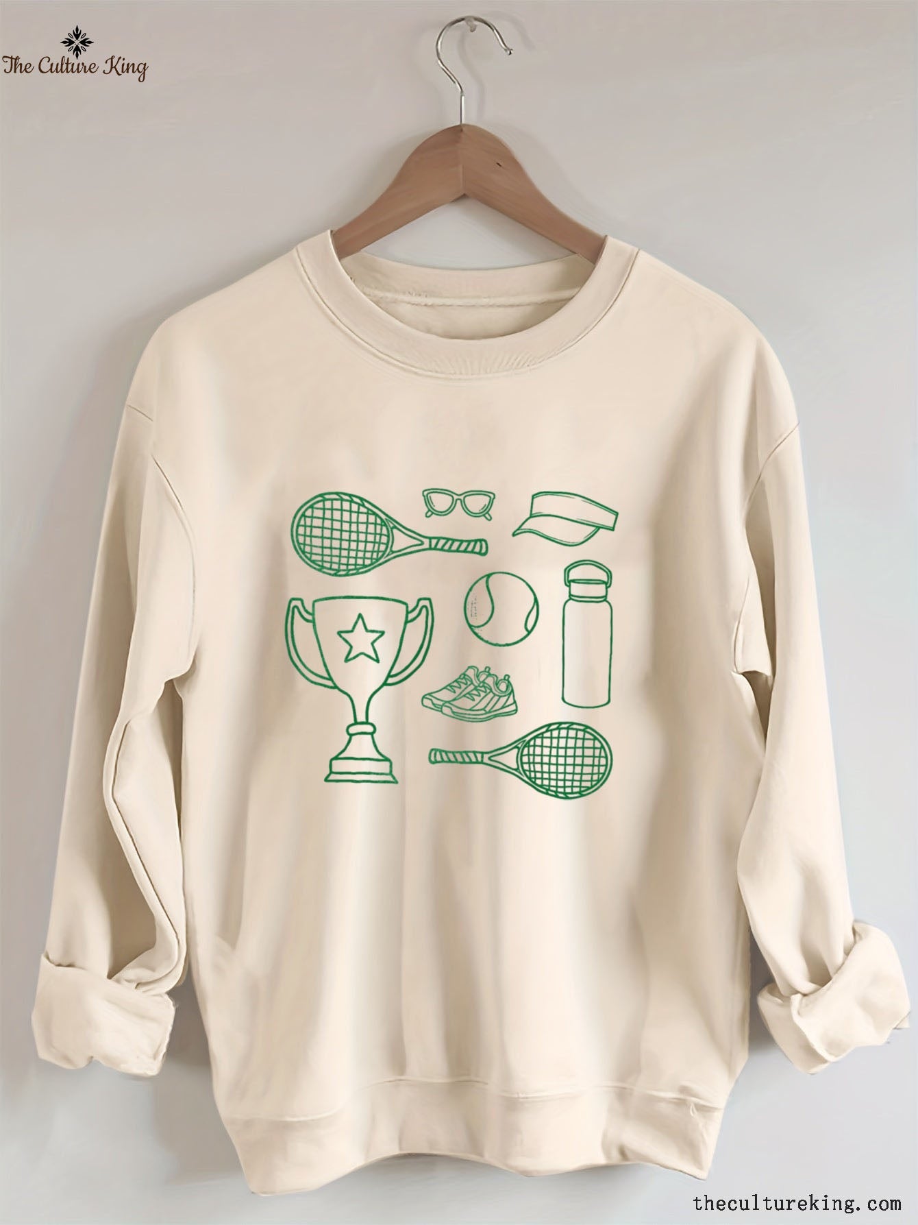 Tennis Player Cute Graphic Sweatshirts