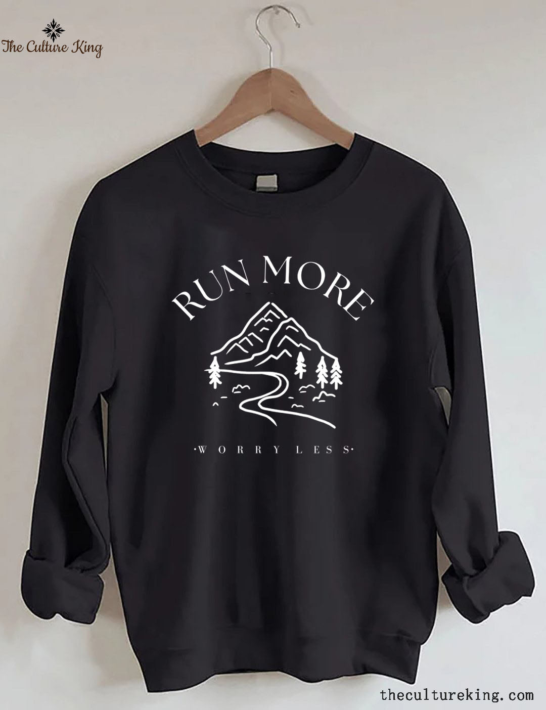 Run More Worry Less Sweatshirt