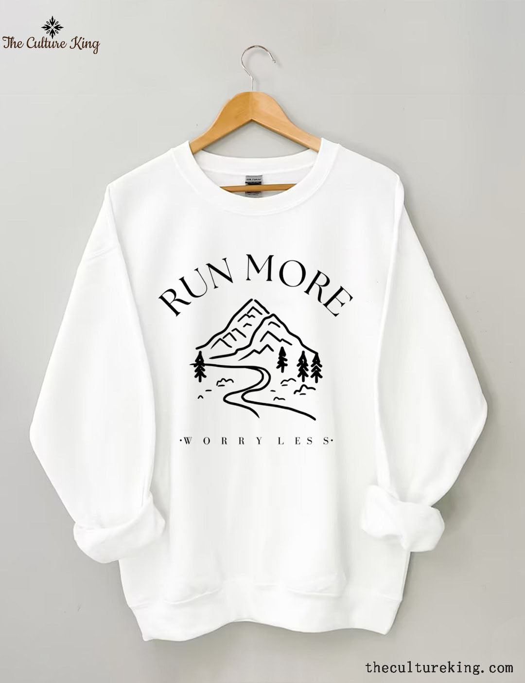 Run More Worry Less Sweatshirt