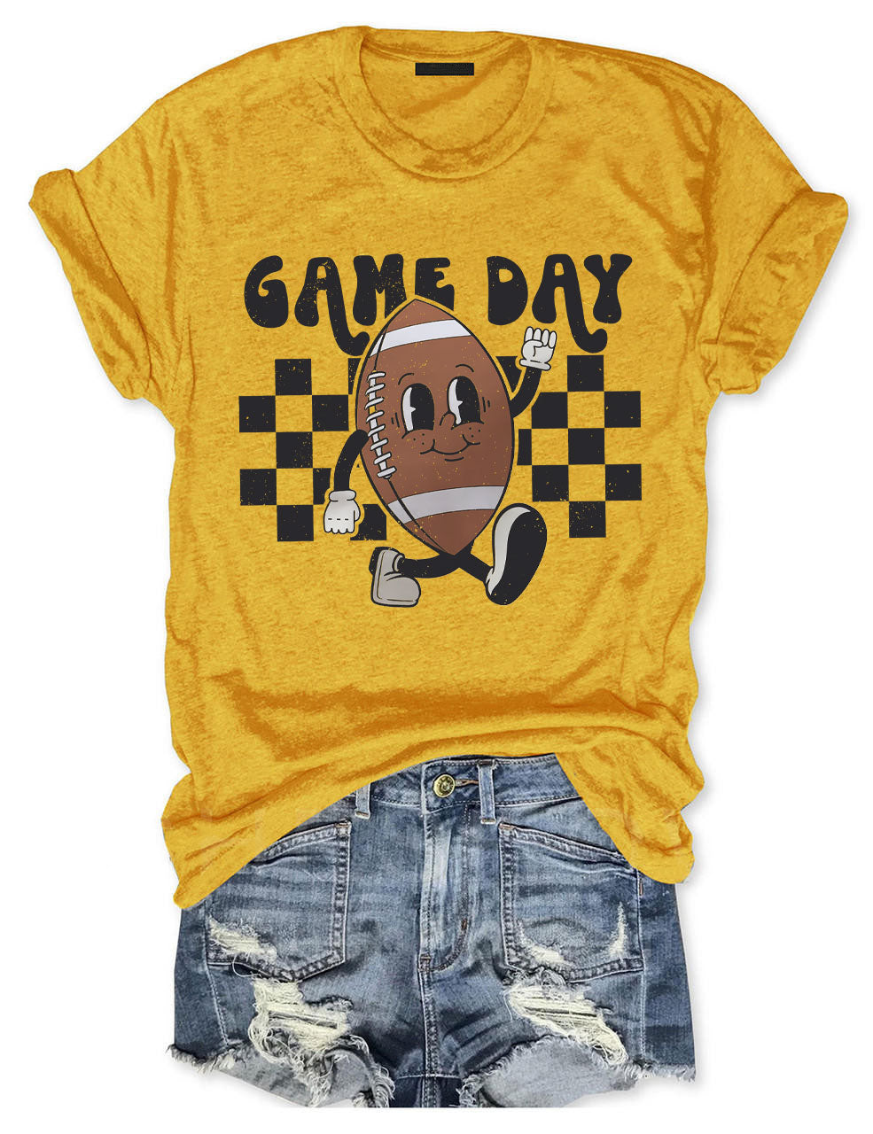 Retro Football Game Day T-Shirt