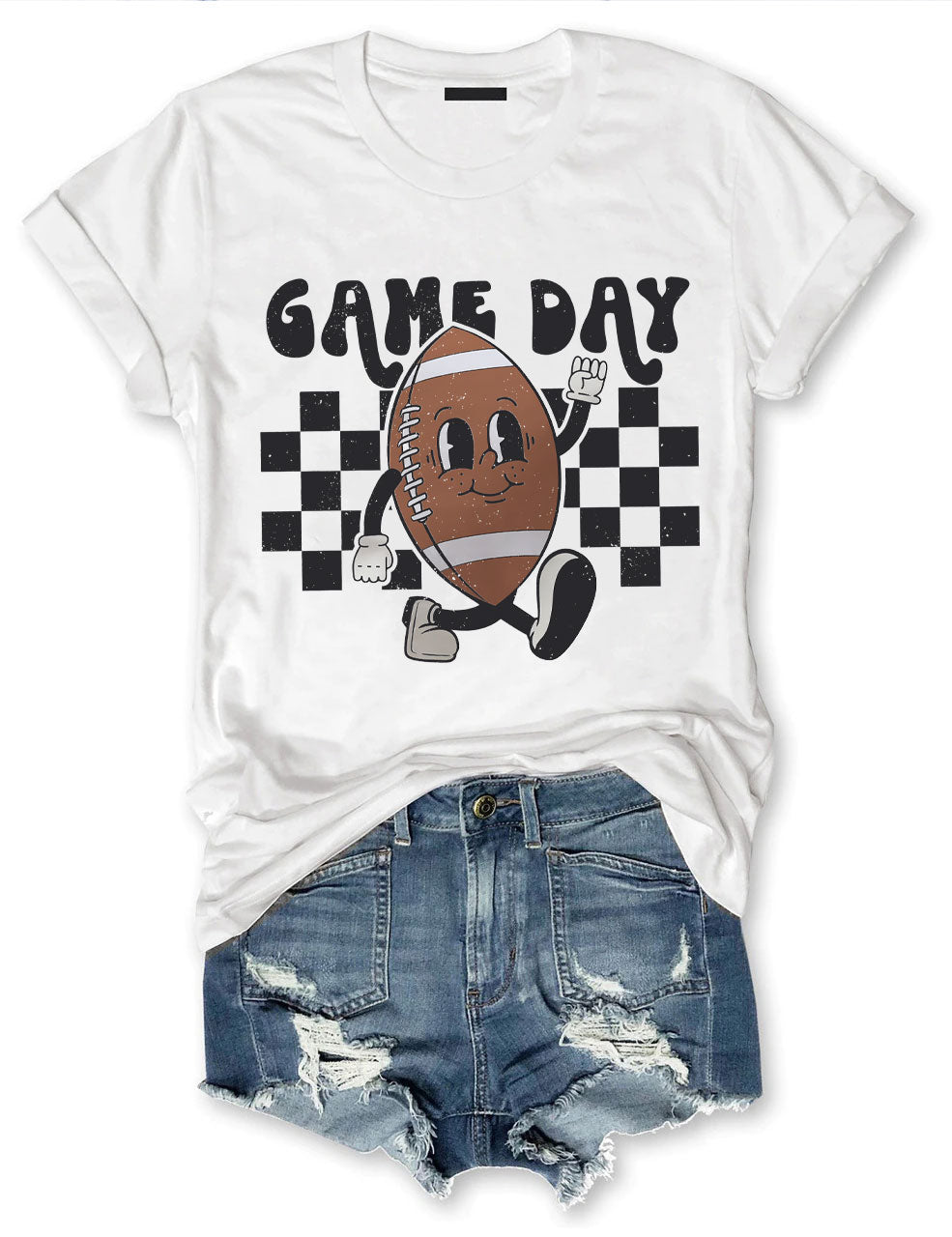 Retro Football Game Day T-Shirt