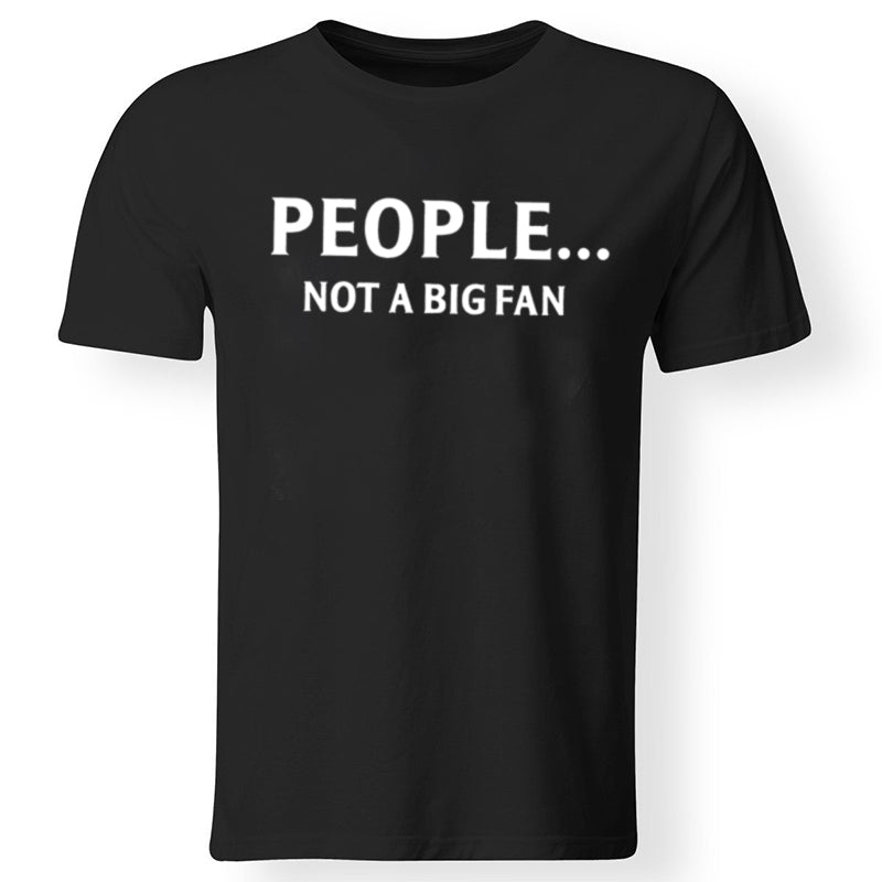 Vikings People... Not A Big Fan Printed Men's T-shirt