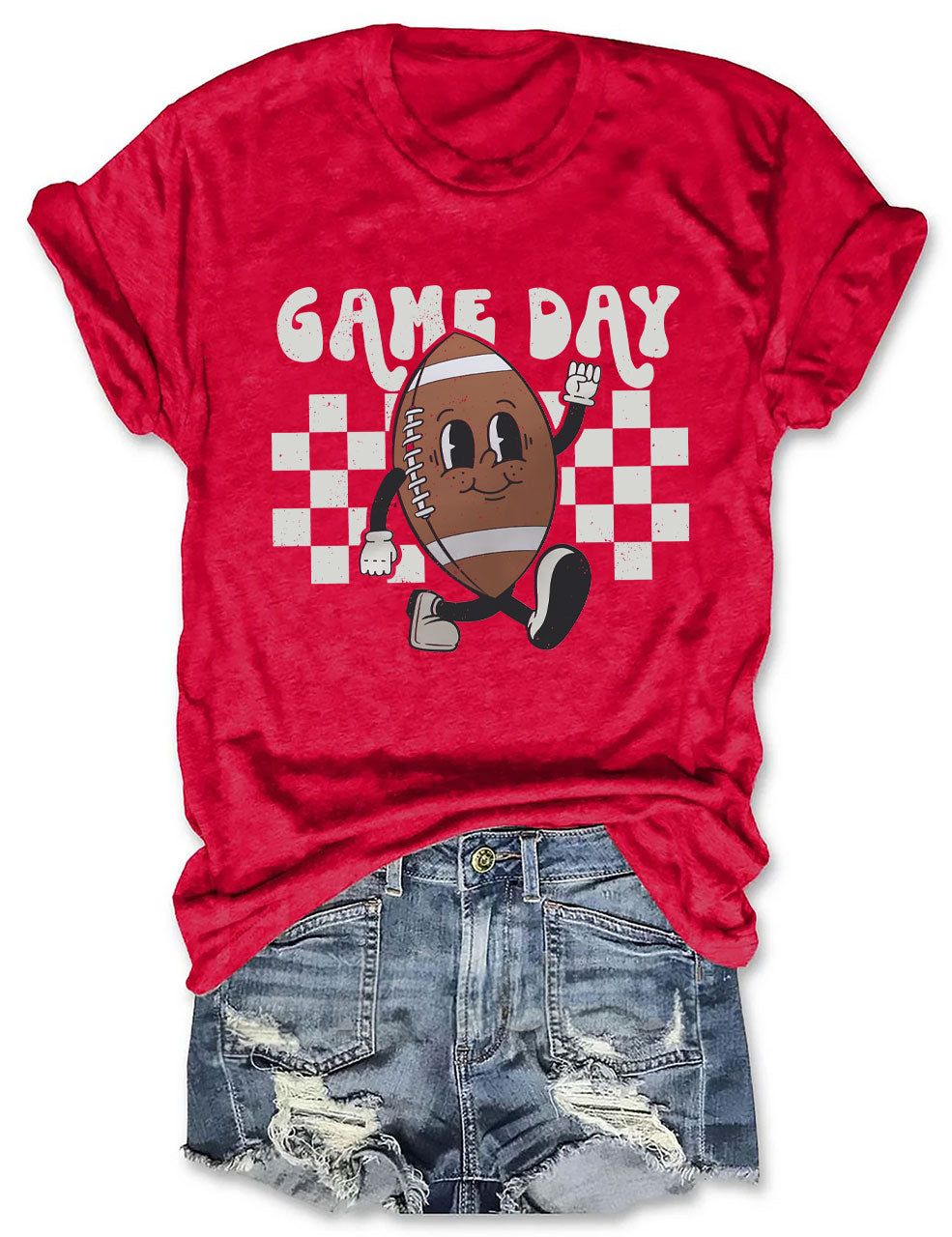 Retro Football Game Day T-Shirt