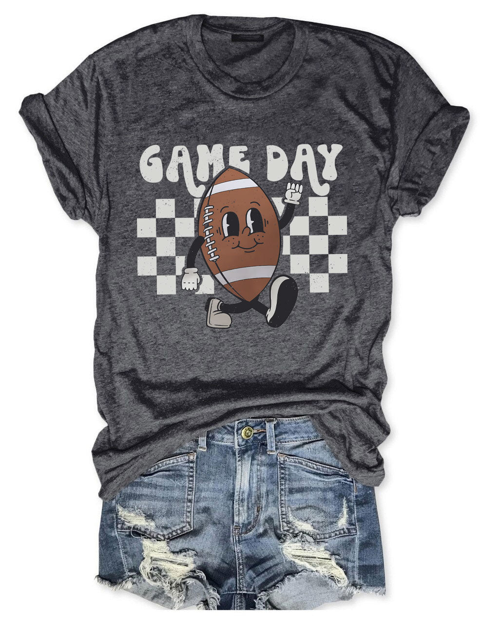 Retro Football Game Day T-Shirt