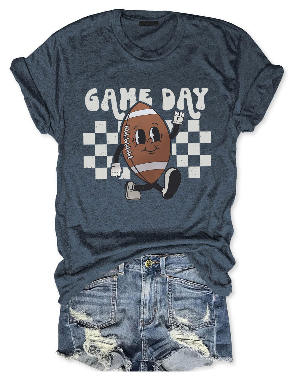 Retro Football Game Day T-Shirt