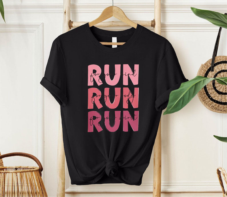 For Runner Running  T-shirt