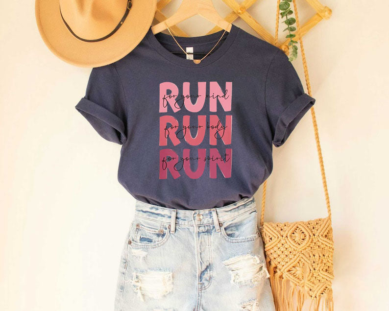 For Runner Running  T-shirt