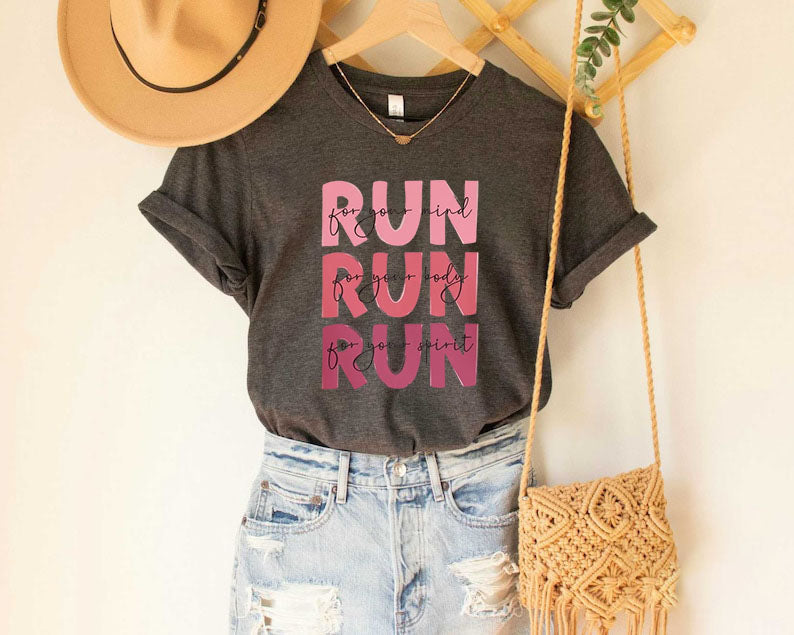 For Runner Running  T-shirt