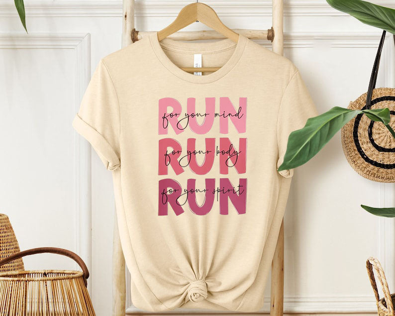 For Runner Running  T-shirt