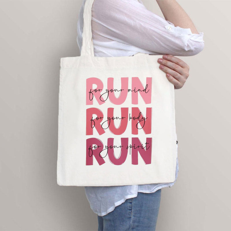 For Runner Running Tote Bag