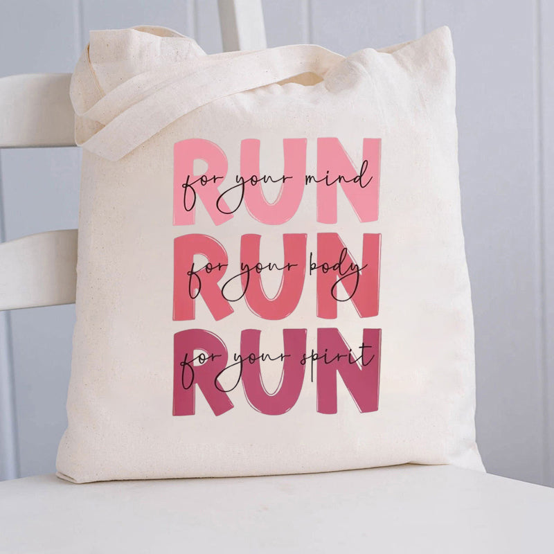 For Runner Running Tote Bag