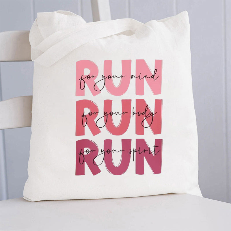 For Runner Running Tote Bag